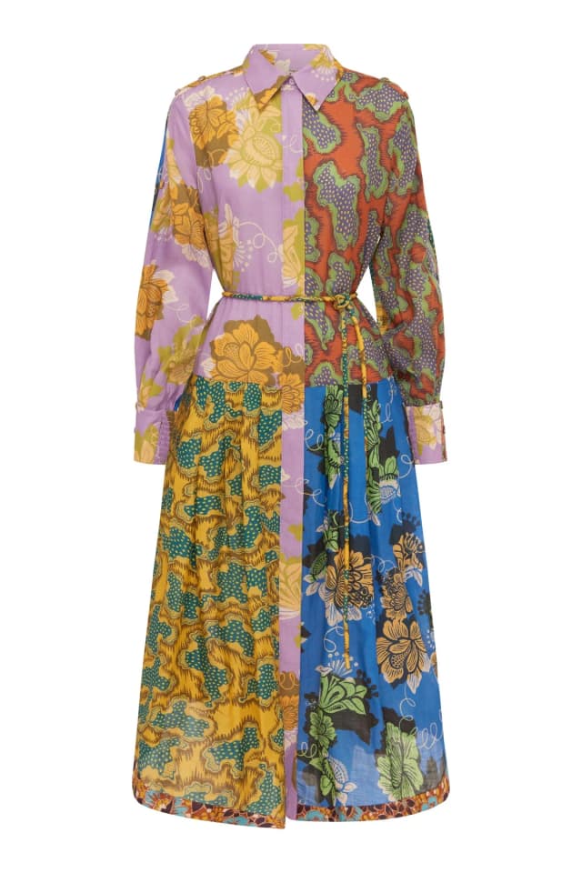 2601 - SUMMER 26 ARNIE SPLICED SHIRTDRESS, image 1 of 1 from Alemais