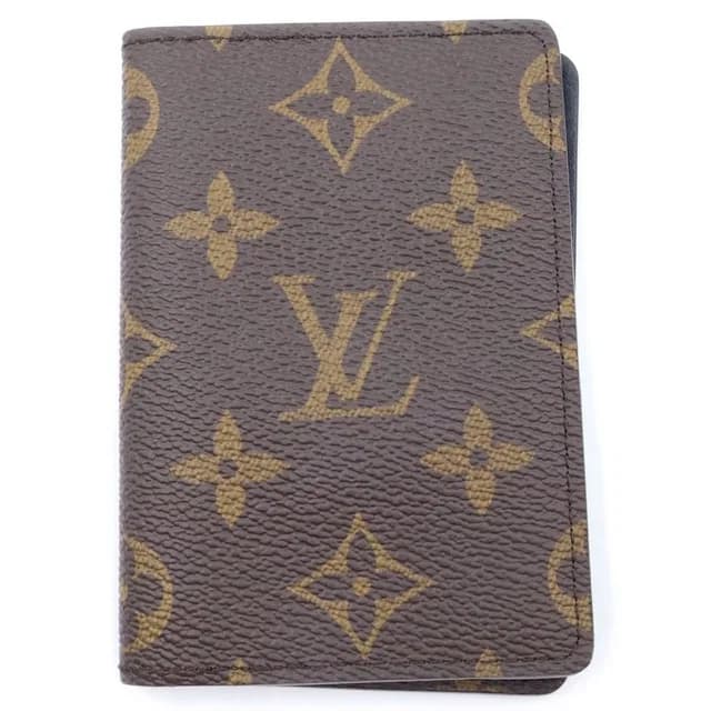 Louis Vuitton Monogram Pocket Organizer Card Case Business Leather Brown in Brown Leather from The Reluxe, photo 1 of 1