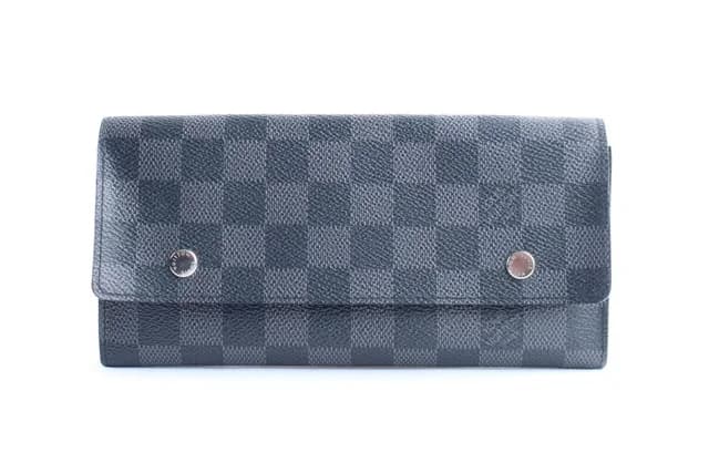 Louis Vuitton Damier Graphite Long Modulable Flap Wallet in Grey from Bagriculture, photo 1 of 1