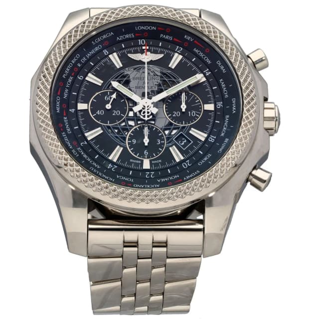 Breitling Bentley AB0521 49mm Stainless Steel Watch from H&T, photo 1 of 1
