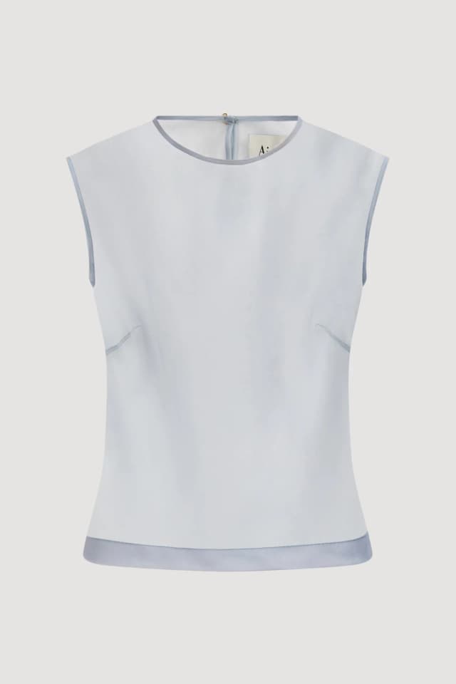 AJE Mirella Tank in DUCK EGG, image 1 of 1 from Aje