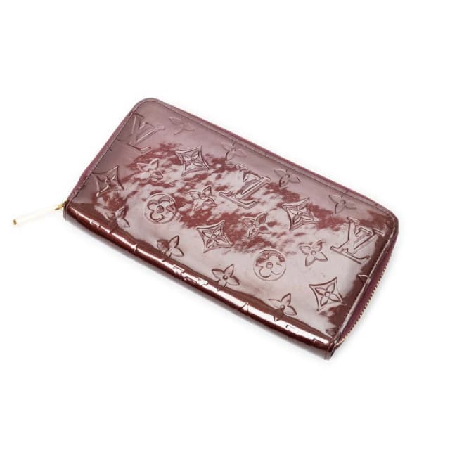 Louis Vuitton Zippy Wallet Rouge Fauviste Monogram Vernis in Red Leather from The Reluxe, photo 1 of 1
