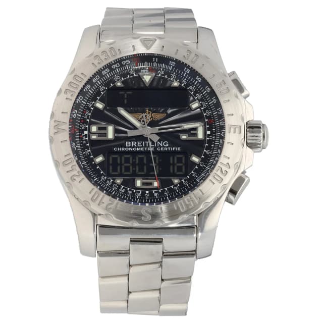 Breitling Airwolf A78363 44mm Stainless Steel Watch from H&T, photo 1 of 1