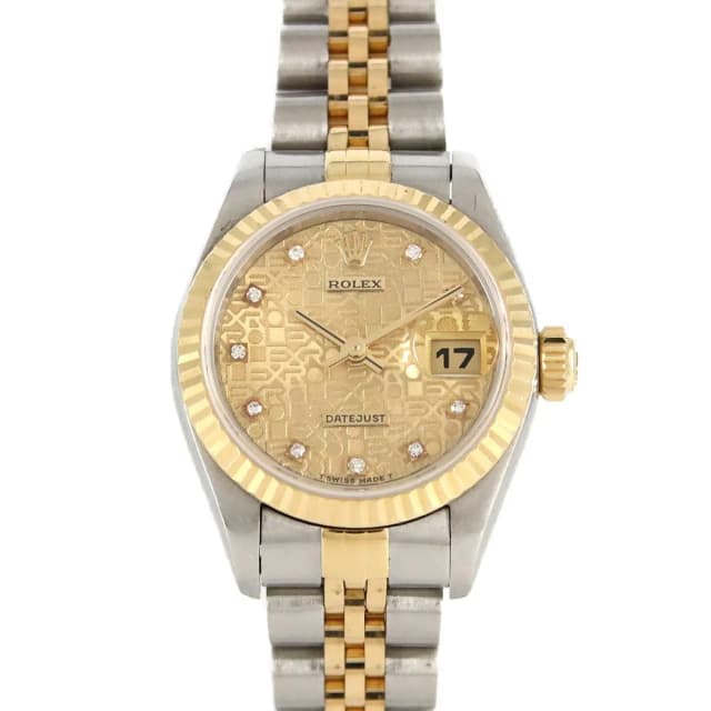 Rolex Datejust Automatic Watch Gold in Gold from The Reluxe, photo 1 of 1