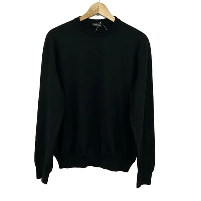 Balenciaga Long Sleeve Sweater M Black in Black from The Reluxe, photo 1 of 1