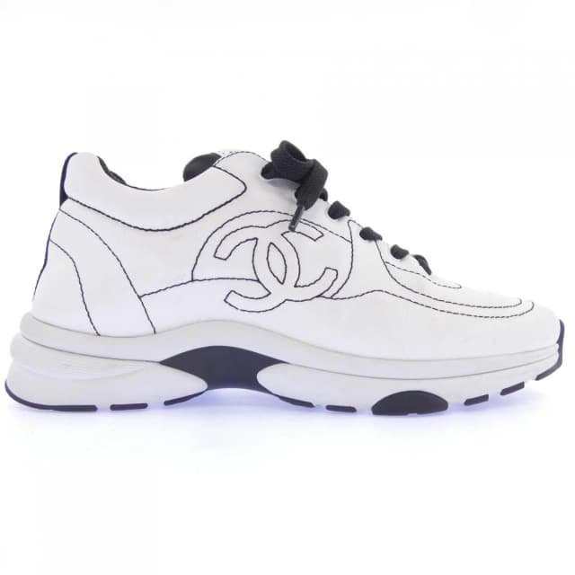 Chanel Sneakers White in White from The Reluxe, photo 1 of 1