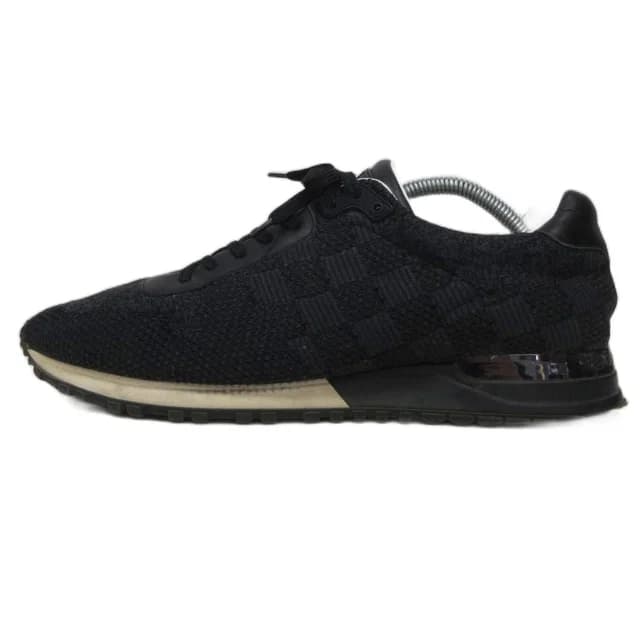Louis Vuitton Run Away Line Damier Sneakers Black 10 in Black from The Reluxe, photo 1 of 1