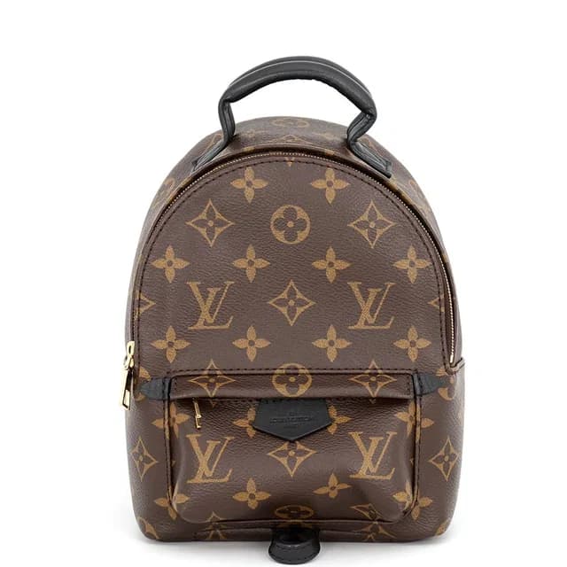 Louis Vuitton Backpack Monogram Palm Springs Mini Black in Black from The Reluxe, photo 1 of 1