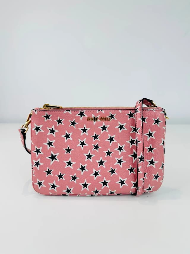 Miu Miu Leather Crossbody Bag in Leather from Edit Second Hand, photo 1 of 1