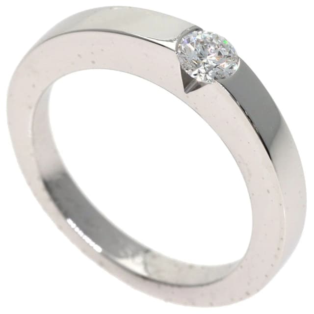 Cartier Date with Diamond 50 Ring 18K White Gold in White from The Reluxe, photo 1 of 1