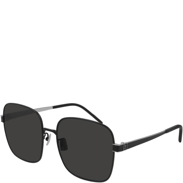 SAINT LAURENT YSL SLM75 Sunglasses, Black, image 1 of 1 from Cultstatus
