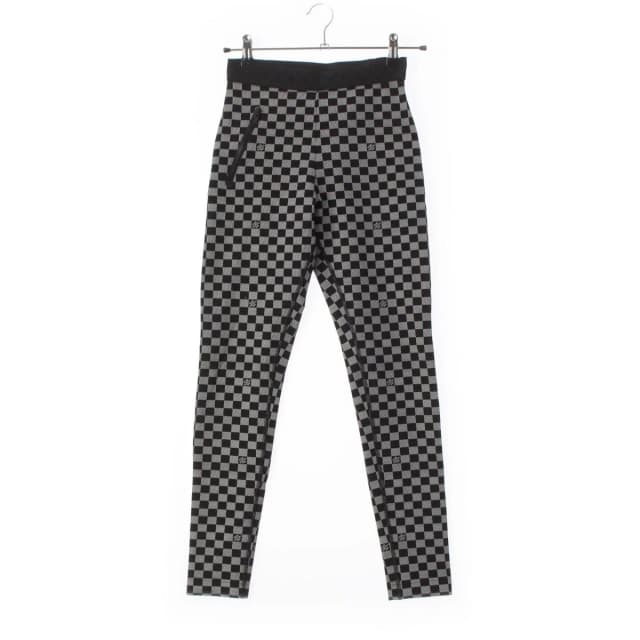 Louis Vuitton Damier Leggings Pants Black White 34 in Black Nylon from The Reluxe, photo 1 of 1