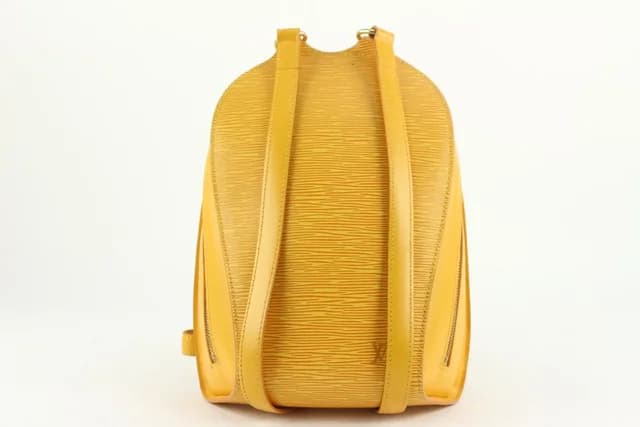 Louis Vuitton Yellow Epi Leather Mabillon Backpack in Yellow Leather from Bagriculture, photo 1 of 1
