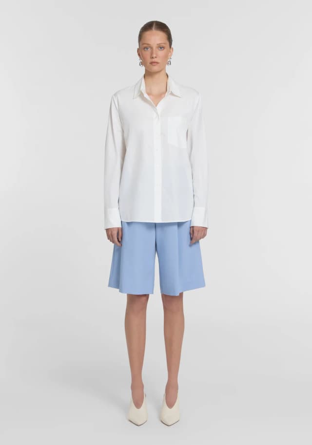 VIKTORIA & WOODS Divinity Shirt in IVORY, image 1 of 1 from Viktoria & Woods