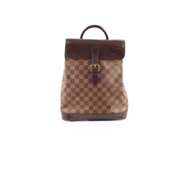 Louis Vuitton Damier Ebene Soho Backpack in Brown Canvas from The Purse Affair, photo 1 of 1