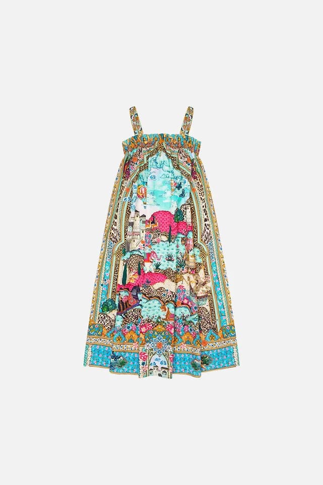 Camilla eBoutique KIDS WIDE STRAP MAXI SUN DRESS MINIATURE MOMENTS, image 1 of 1 from CAMILLA