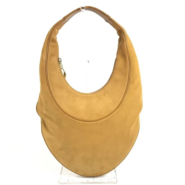 Bvlgari Shoulder Bag Ascot Nubuck Beige in Beige Suede from The Reluxe, photo 1 of 1