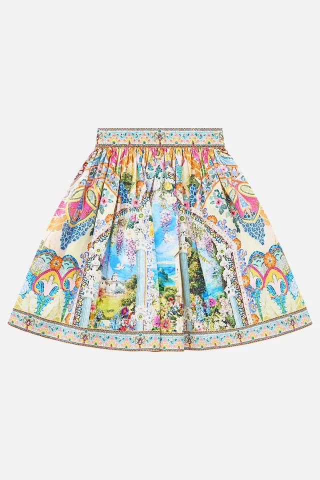 Camilla eBoutique KIDS GATHERED A LINE MIDI SKIRT NAVÀS NOUVEAU, image 1 of 1 from CAMILLA
