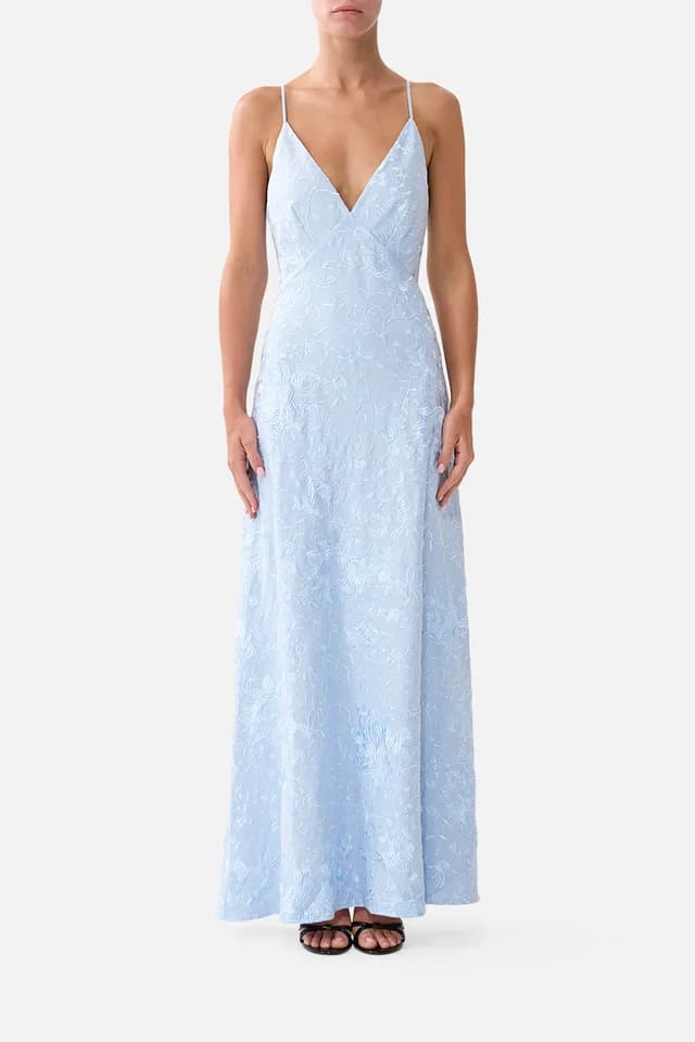 Camilla eBoutique V NECK FULL LENGTH BIAS SLIP DRESS SEVILLE SWEETHEART, image 1 of 1 from CAMILLA