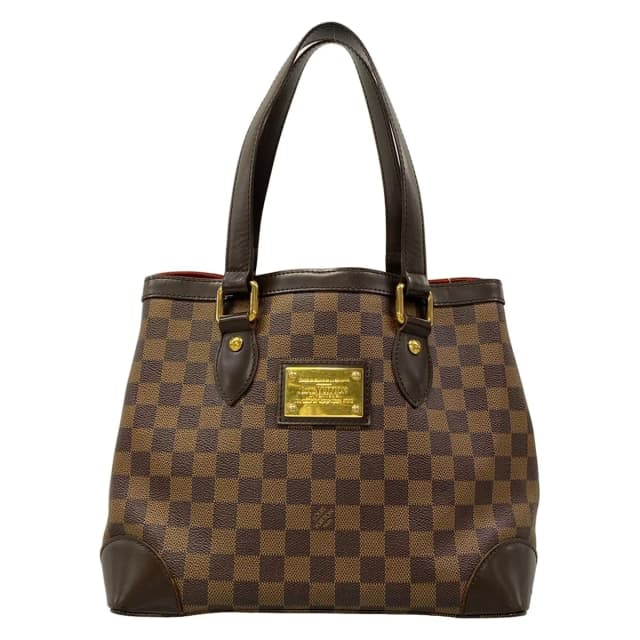 Louis Vuitton Handbag Damier Hampstead PM Ebene in Brown Leather from The Reluxe, photo 1 of 1