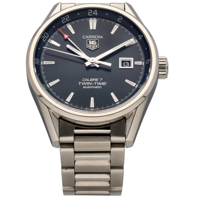 TAG Heuer Carrera WAR2010 41mm Stainless Steel Watch from H&T, photo 1 of 1