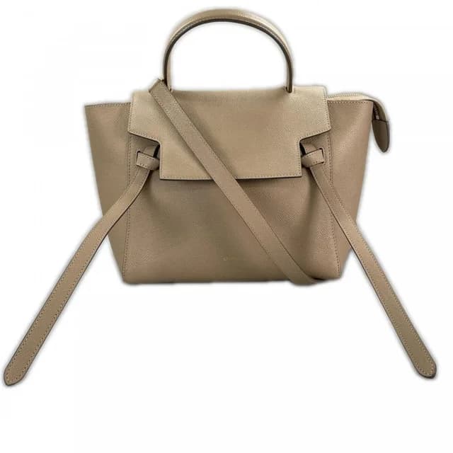 Celine Belt Bag Grain Calf Leather Beige Gold in Beige Calfskin from The Reluxe, photo 1 of 1