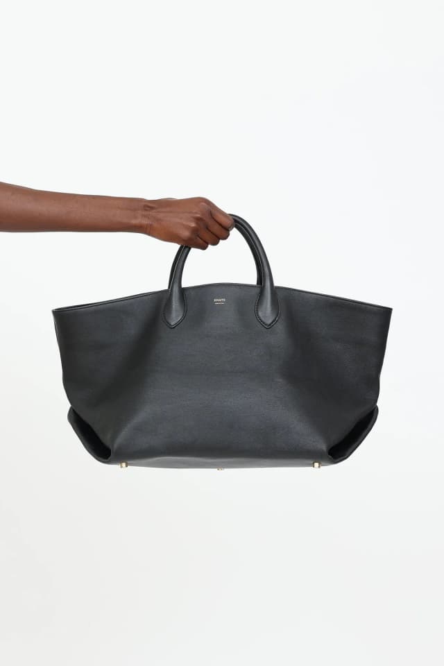 Khaite Leather Amelia Medium Tote Bag in Leather from VSP Consignment, photo 1 of 1