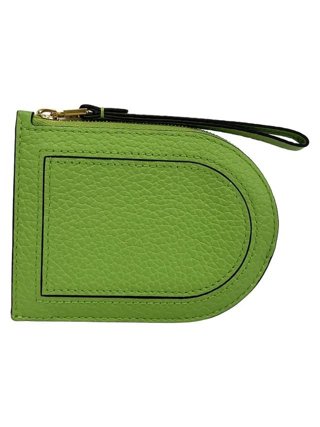 Delvaux Light Green Leather Coin Case #377261d72b in green Leather from Poshmark, photo 1 of 1