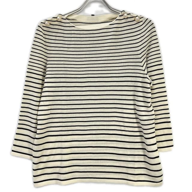 Chanel Faux Pearl Button Border Knit 42 Sweater from The Reluxe, photo 1 of 1