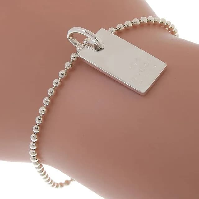 Gucci Barber Chain 925 Sterling Silver Bracelet in Silver from The Reluxe, photo 1 of 1