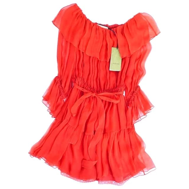 Gucci Dress Silk Mini in Silk from The Reluxe, photo 1 of 1