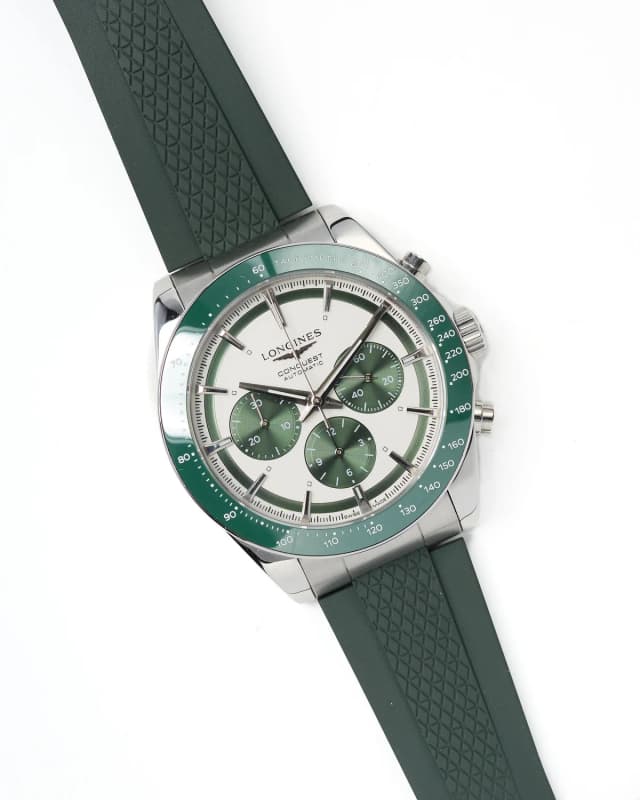 Longines Conquest Chrono 42mm 2025 Full Set Watch in Ceramic from A Retro Tale, photo 1 of 1