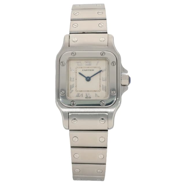 Cartier Santos Galbee W20024D6 24mm Stainless Steel Watch from H&T, photo 1 of 1