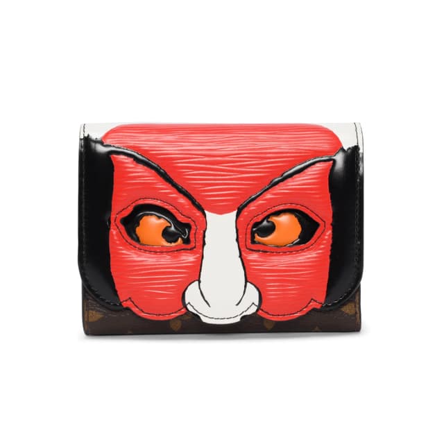 Louis Vuitton Epi & Monogram Kabuki Victorine Wallet in Leather from Blue Spinach, photo 1 of 1