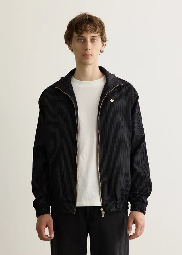 Adidas Firebird Track Jacket in BLACK, image 1 of 1 from Incu