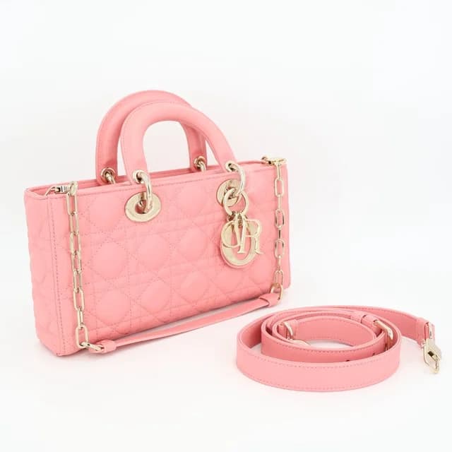 Dior Micro Heart Quilted 2-Way Shoulder Bag in Lambskin from The Reluxe, photo 1 of 1