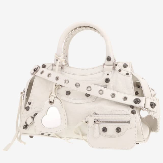 Balenciaga City handbag in white leather in White Leather from Collector Square, photo 1 of 1