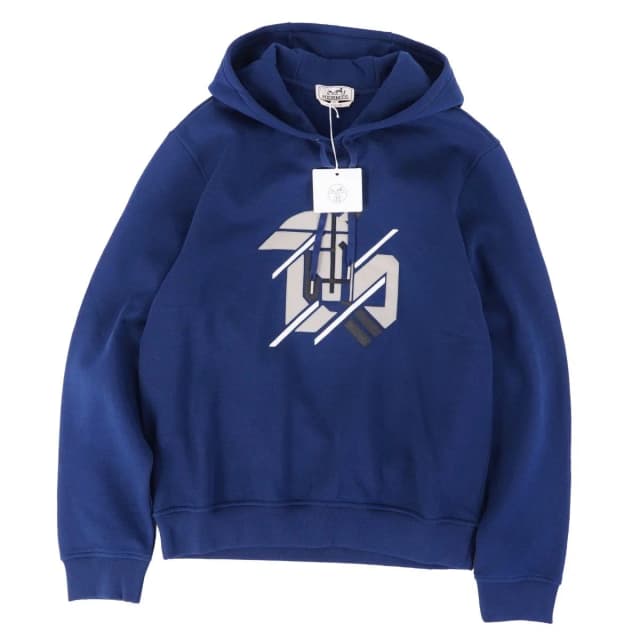 Hermès Sweatshirt Hoodie Pullover in Leather from The Reluxe, photo 1 of 1