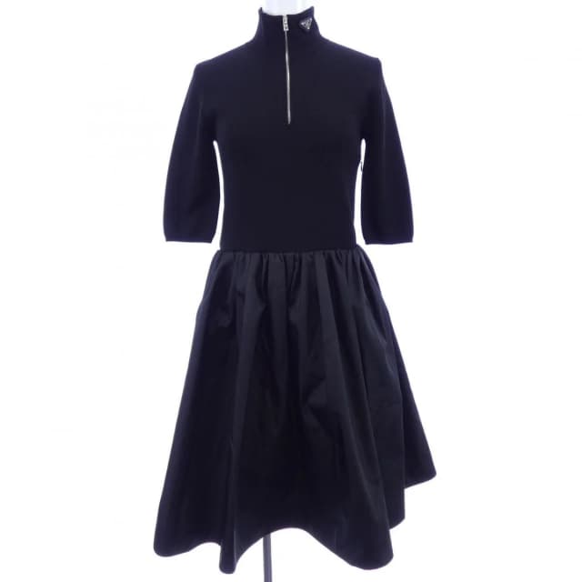 Prada Triangle Logo Dress in Nylon from The Reluxe, photo 1 of 1