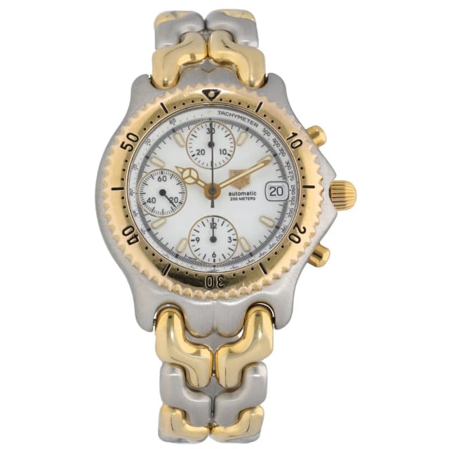 TAG Heuer SEL CG21202-R0 39mm Bi-Colour Watch from H&T, photo 1 of 1