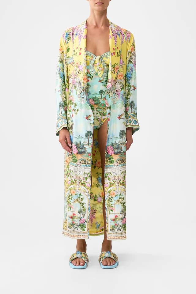 Camilla eBoutique LONG ROBE WITH TIE TALES OF TOPKAPI PALACE, image 1 of 1 from CAMILLA