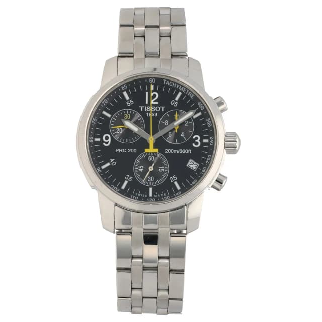 Tissot PRC200 T461 39mm Stainless Steel Watch from H&T, photo 1 of 1