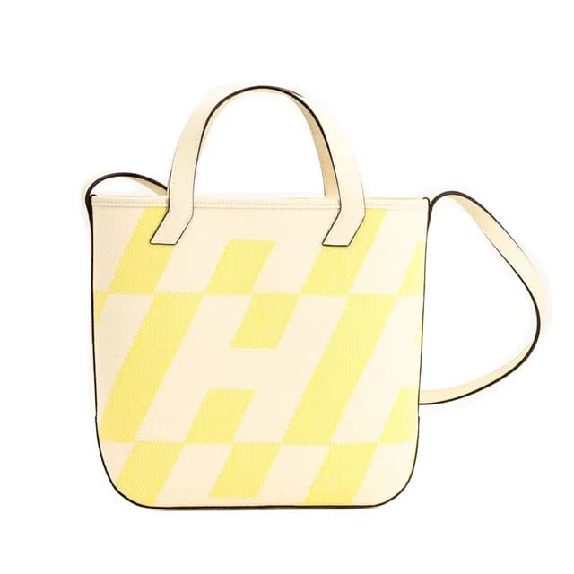 Hermès Tote Bag Cream in White Canvas from The Reluxe, photo 1 of 1
