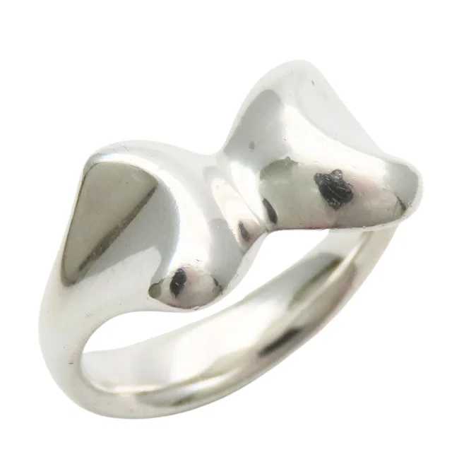 Tiffany & Co. Ring Ribbon 925 Sterling Silver Elesa Peretti Butterfly in Silver from The Reluxe, photo 1 of 1