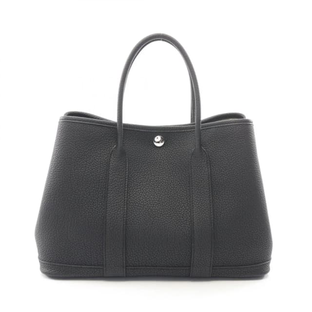 Hermès Tote Bag Garden Party TPM Black in Black from The Reluxe, photo 1 of 1