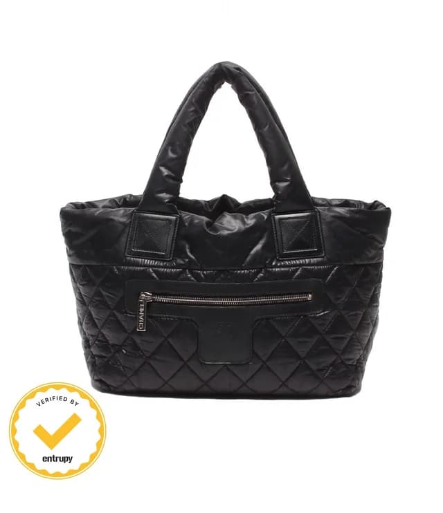 Chanel Handbag Silver Coco Cocoon PM in Silver from The Reluxe, photo 1 of 1