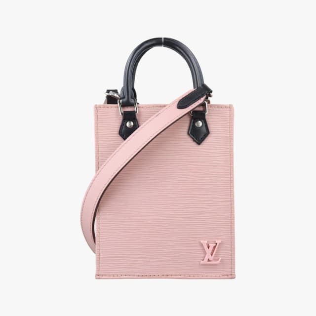 Louis Vuitton Petite Sac Plat Rose Ballerine Epi Handbag in Pink from The Reluxe, photo 1 of 1