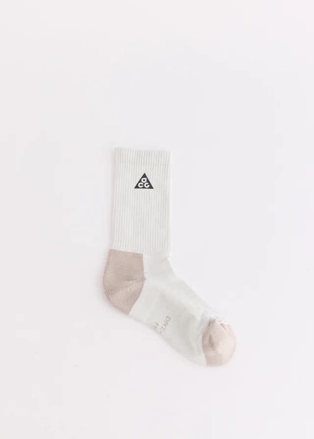 Nike ACG Everyday Elevated Socks in PHOTON DUST/COLLEGE GREY/REFLE, image 1 of 1 from Incu