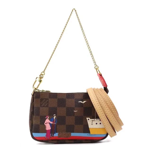 Louis Vuitton Pouch Shoulder Bag Damier Mini Pochette from The Reluxe, photo 1 of 1