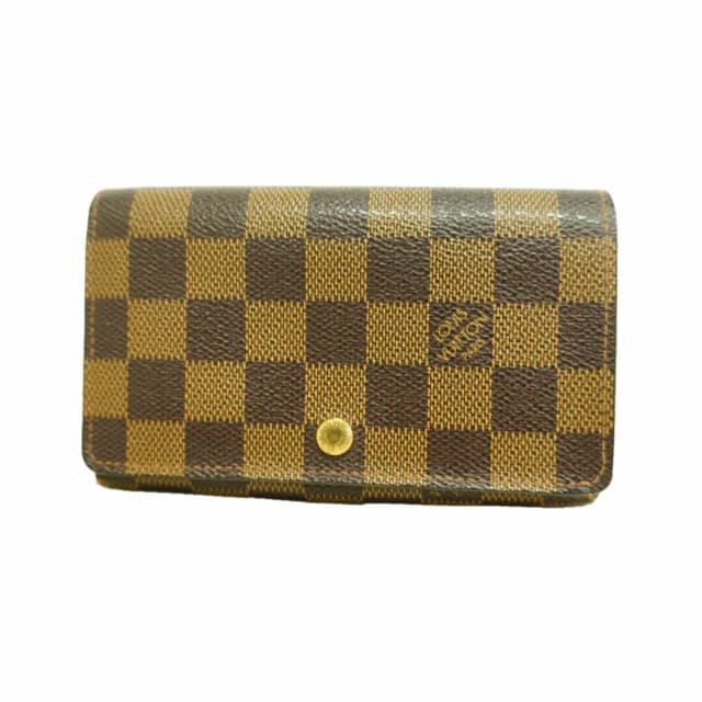 Louis Vuitton Wallet Damier Porte Monnaie Billets Tresor Ebene in Brown from The Reluxe, photo 1 of 1